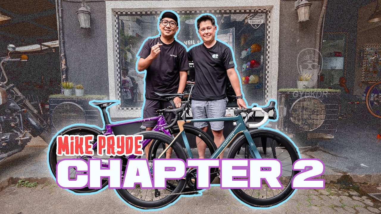 FOUNDER CHAPTER 2 “ROADBIKE SHOULD BE FUN” BINCANG BIKE FT MIKE PRYDE (ENGLISH SPEAKING)