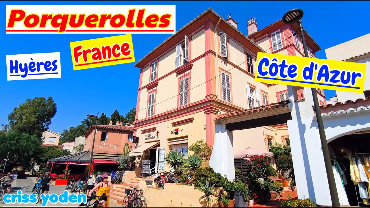 Hyères ; île de Porquerolles ; Tranquille ; Endroits Sympas ; Var ; France