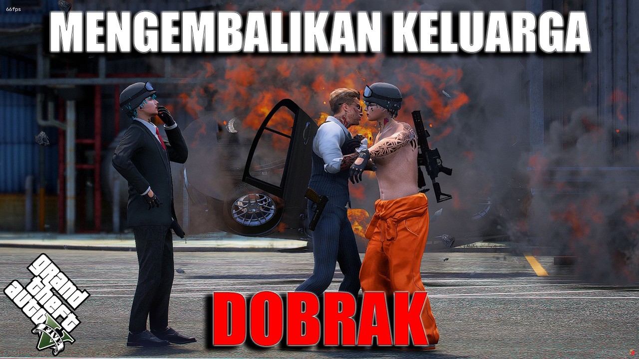 AKSI DAPUT MENYELAMATKAN KELUARGA DOBRAK DARI KEHANCURAN , TONI BERHIANAT INGIN MEMBUNUH JOHAN | GTA