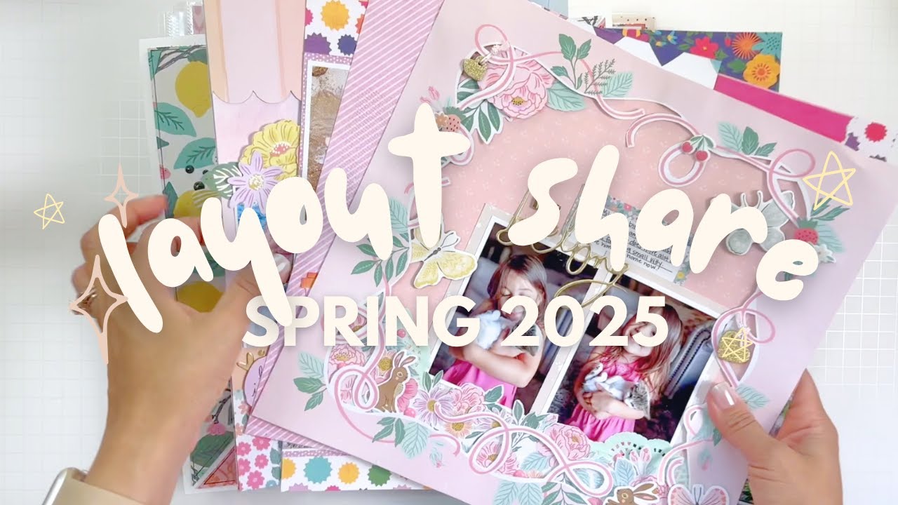 Layout Share and Scrap & Learn Retreat #layoutshare #projectshare #scrapbooking