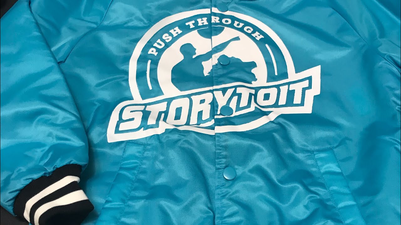Apply Vinyl to Nylon button down jacket
