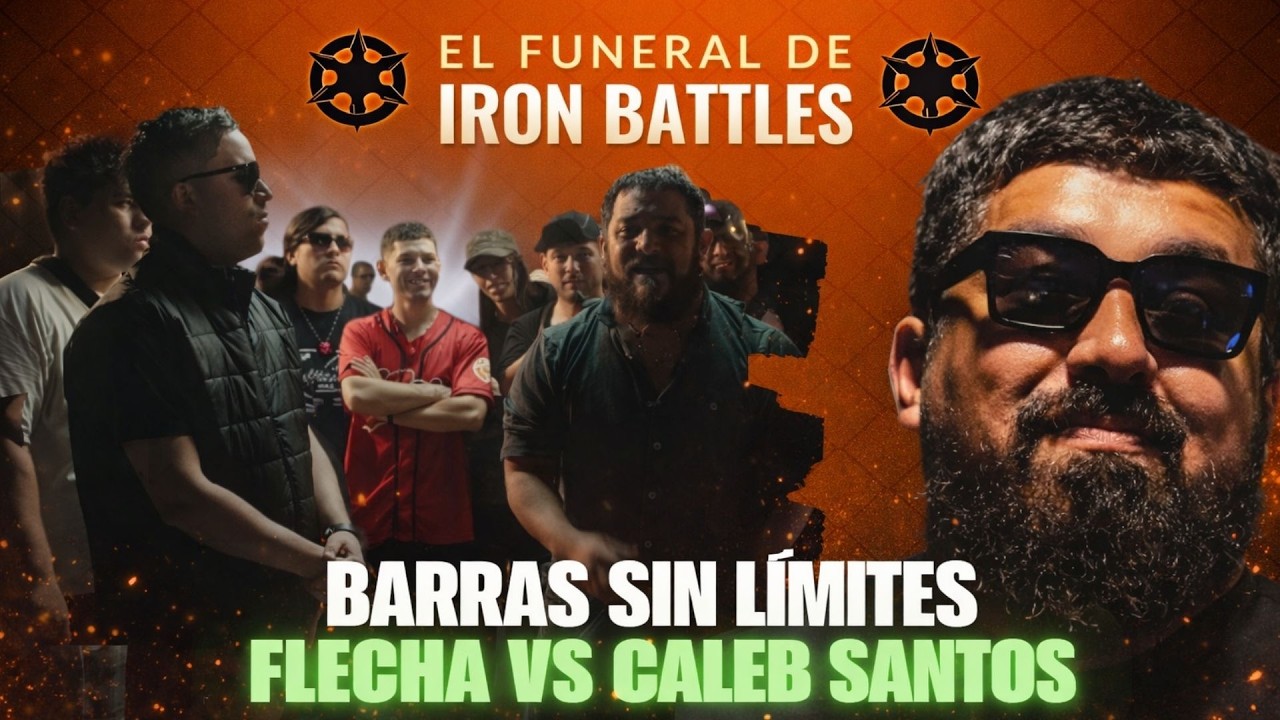 REFORMARON el EVANGELIO en BARRAS SIN LIMITE | Caleb Santos vs Flecha | El Funeral de Iron Battles