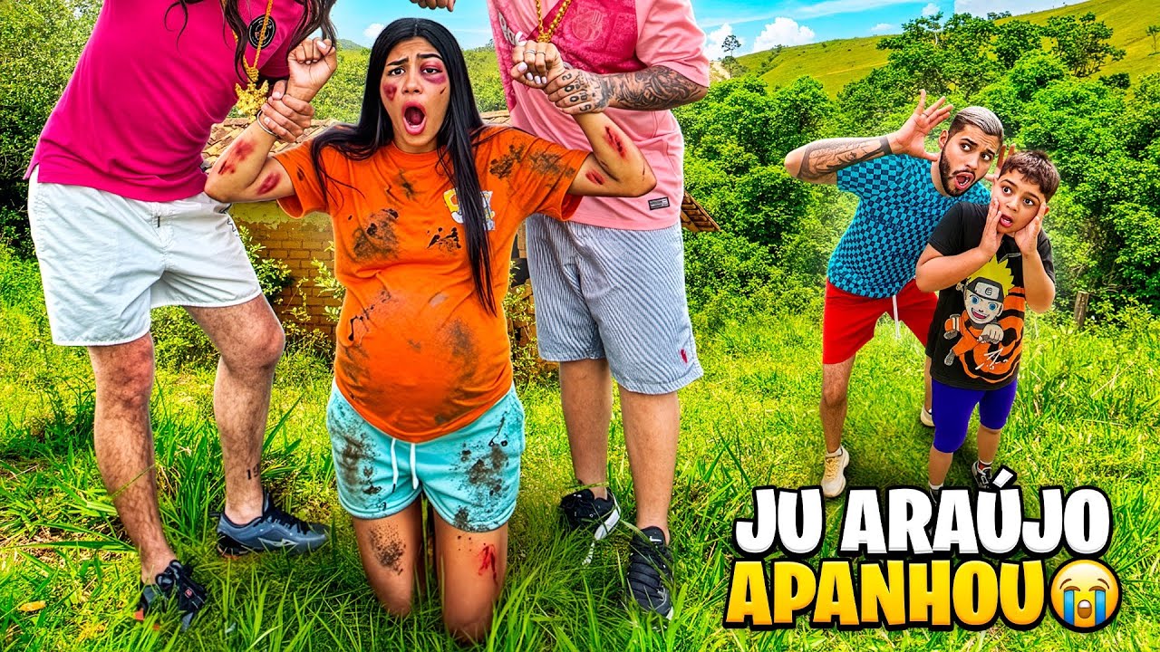 OS VALENTÕES ACABARAM COM A JU ARAÚJO *ela chorou muito 