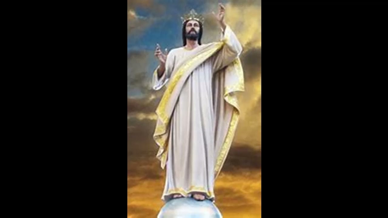 HAIL REDEEMER, KING DIVINE PRIEST AND LAMB THE THRONE IS THINE TRADITIONAL CATHOLIC CHRIST THE KING