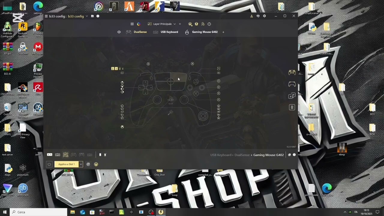 SETUP reWASD + B33 AI (TOOL PC/PS/XBOX) source by aimmy (link on desc)