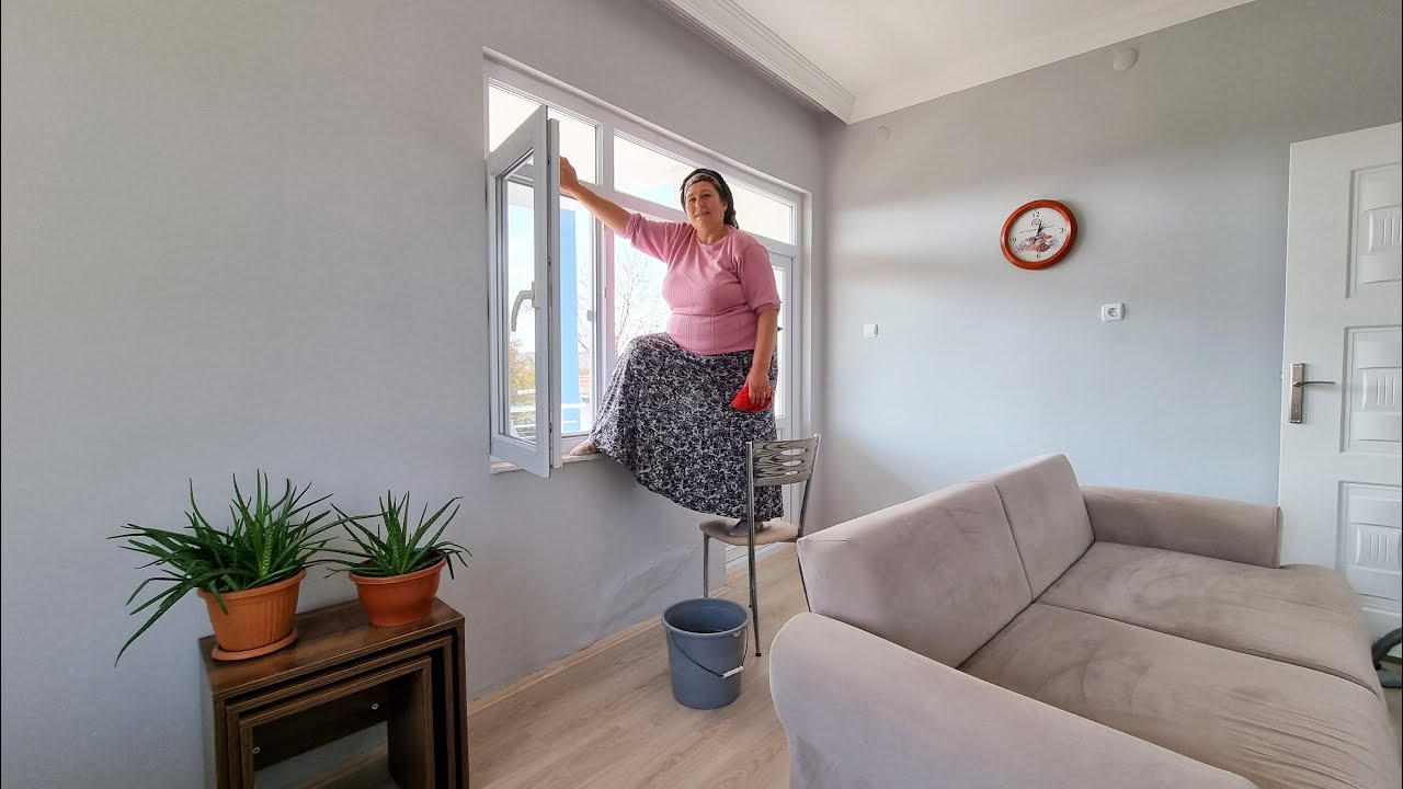 EV TEMİZLİĞİ PERDELER ÇAMLARI ANNEMİN CESARETİ