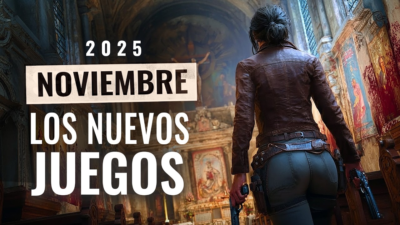18 JUEGOS NUEVOS QUE SE ESTRENAN EN NOVIEMBRE (LANZAMIENTOS)