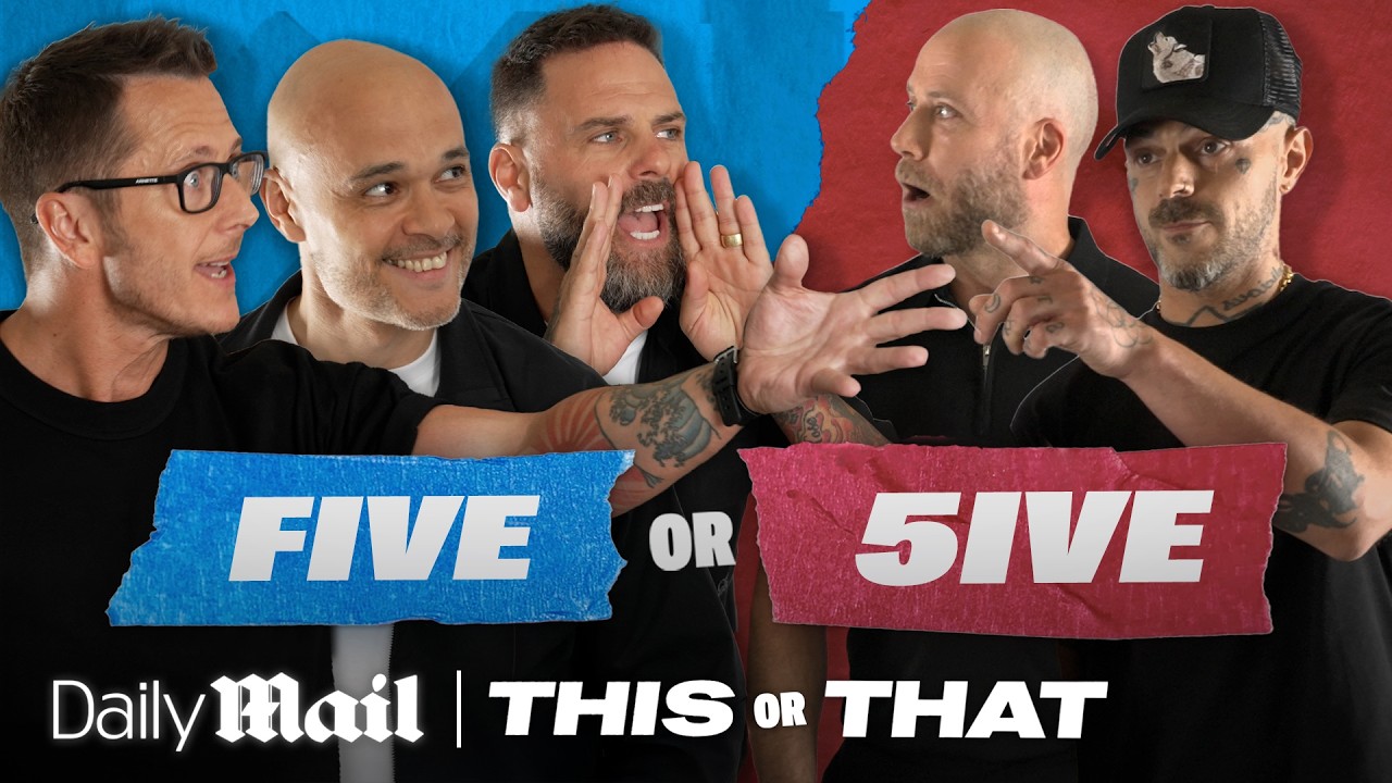 Is It Five or 5ive? The Band Finally Settles the Debate | This or That | Daily Mail