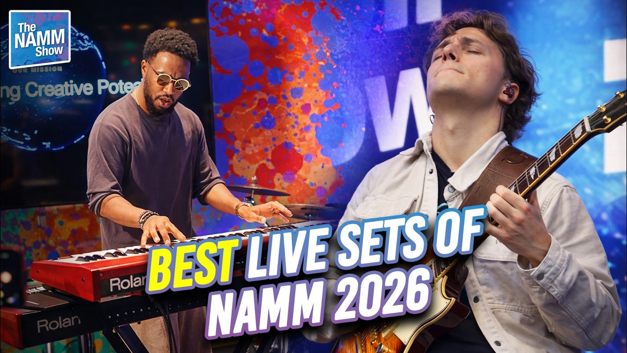 INSANE Live Performances at NAMM 2026 (Cory Henry, Matteo Mancuso & More)