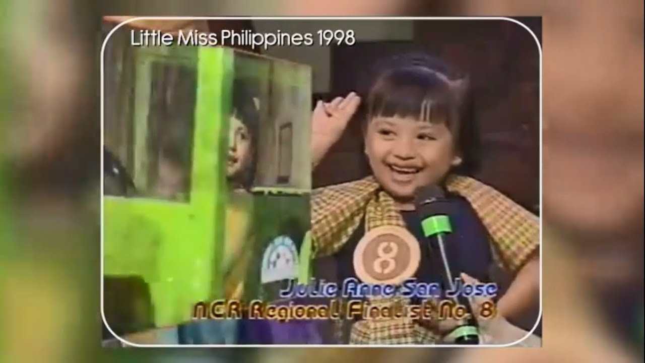 Julie Anne San Jose in Little Miss Philippines 1998 (Updated Version)