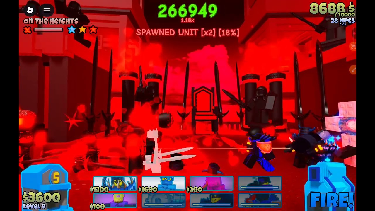3 star infernus vs. 7 specials and bomb