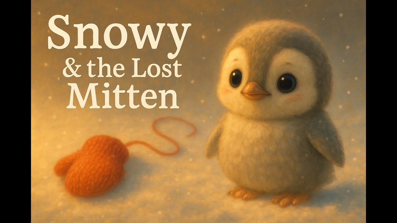 ❄️🐧✨ Snowy & the Lost Mitten | A Cozy Winter Story for Kids! ✨🐧❄️