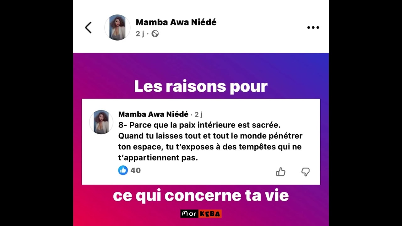 Les raisons pour lesquelles tu devrais limiter l’accès à toi.