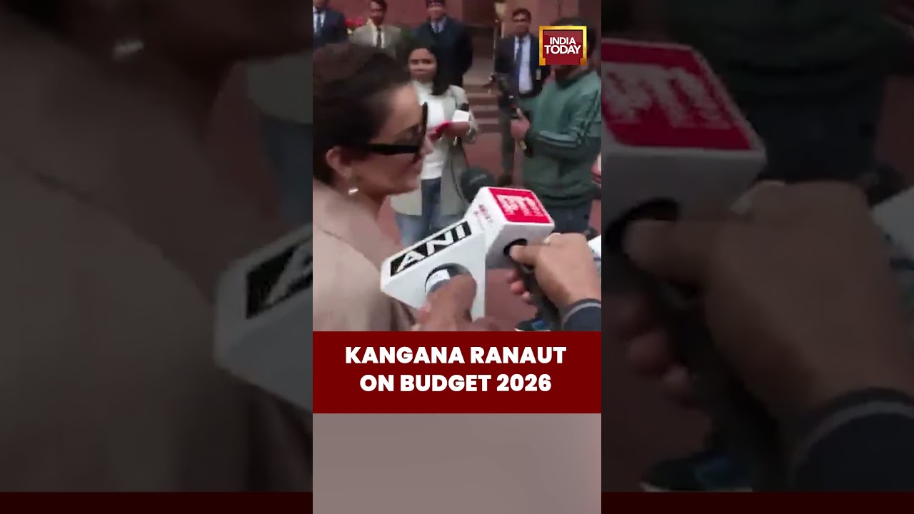 Kangana Ranaut says, &ldquo;India Moving Toward Developed Nation&rdquo; #nirmalasitharaman #budget2026