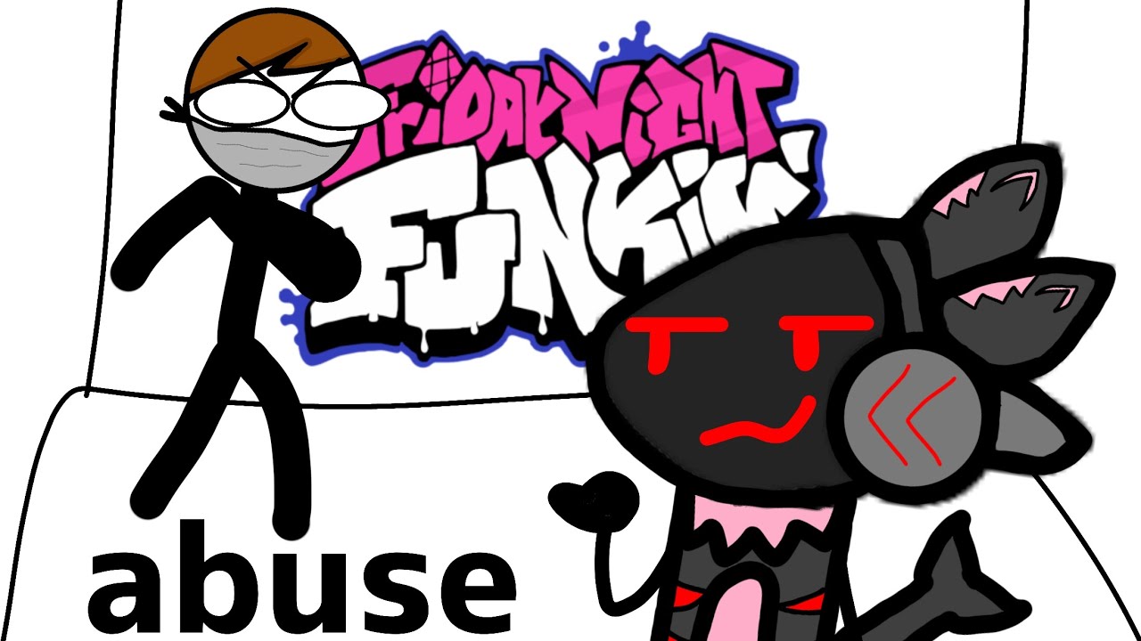 Friday Night Funkin, abuse animation & cover. (@MATEUSZ-animates vs @protoscore)