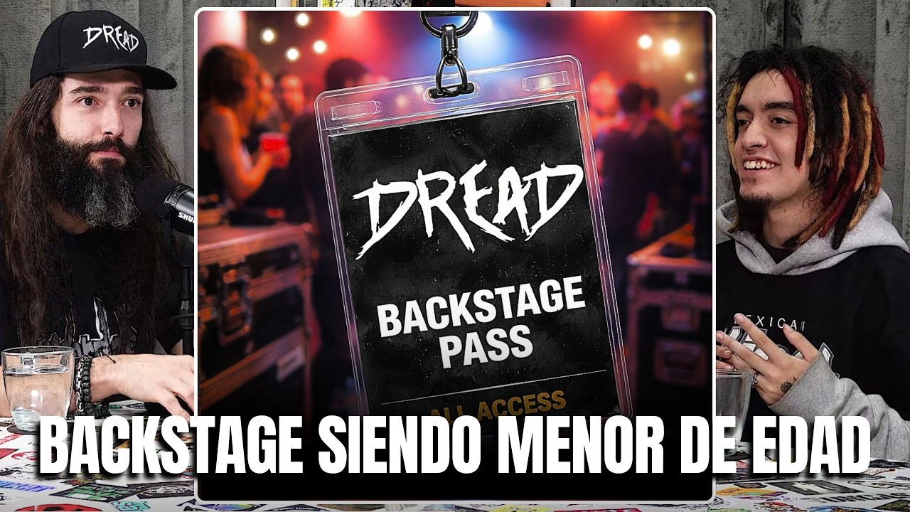 BACKSTAGE SIENDO MENOR DE EDAD