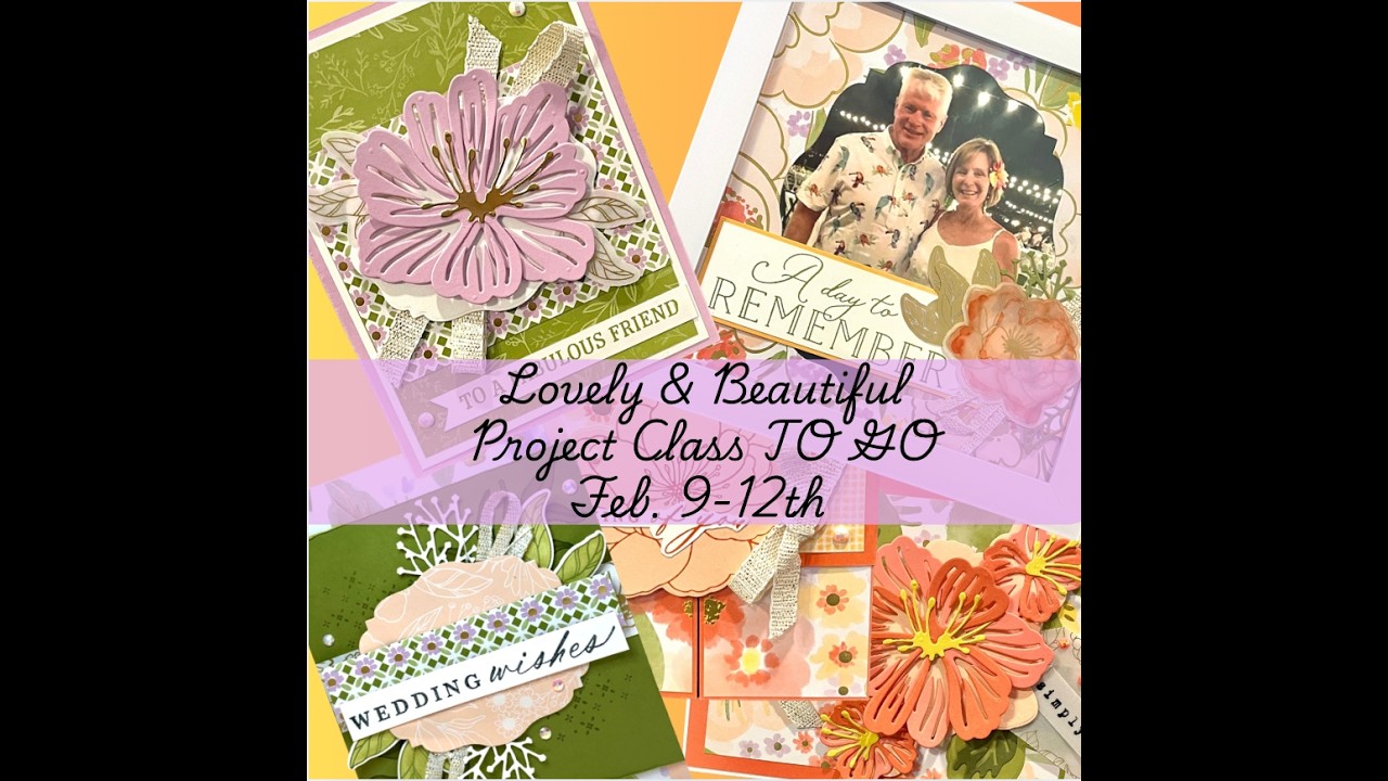 Day 2 Lovely & Beautiful Suite Product Rich Online Class TO GO!