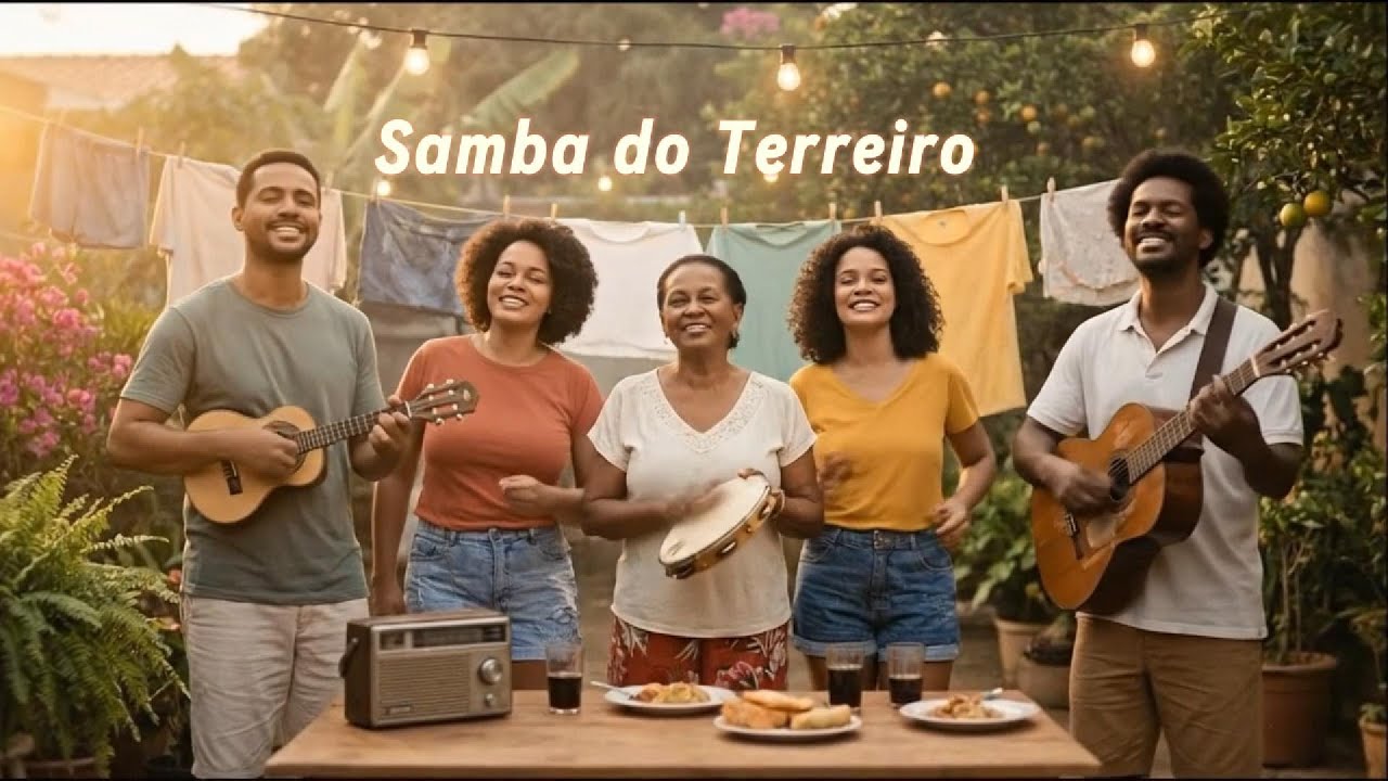 A Magia do Samba de Terreiro Criado por IA