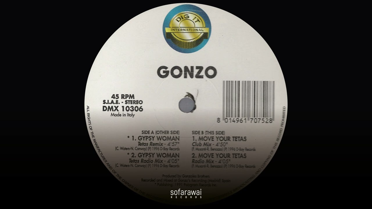 Gonzo – Gipsy Woman (Tetas Radio Mix) [GMX10306]
