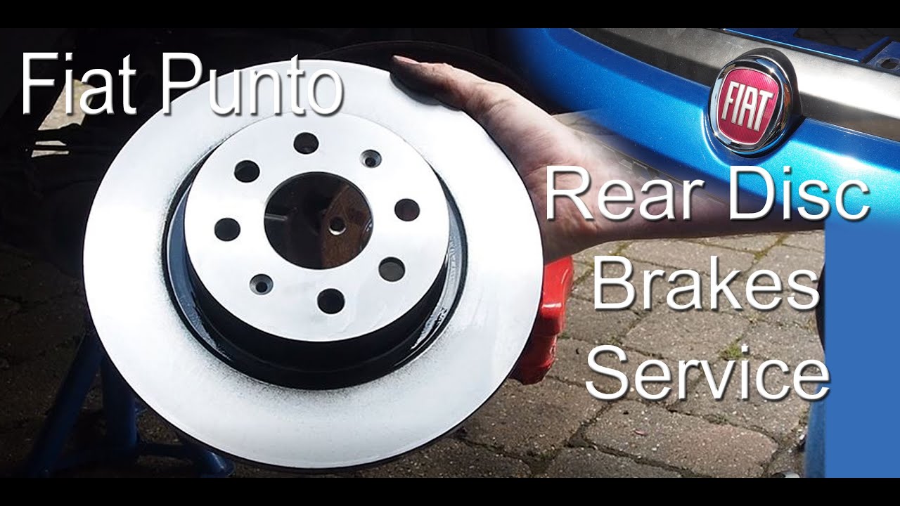 Замена задних тормозных дисков и колодок на Fiat Punto. Как установить Punto Evo