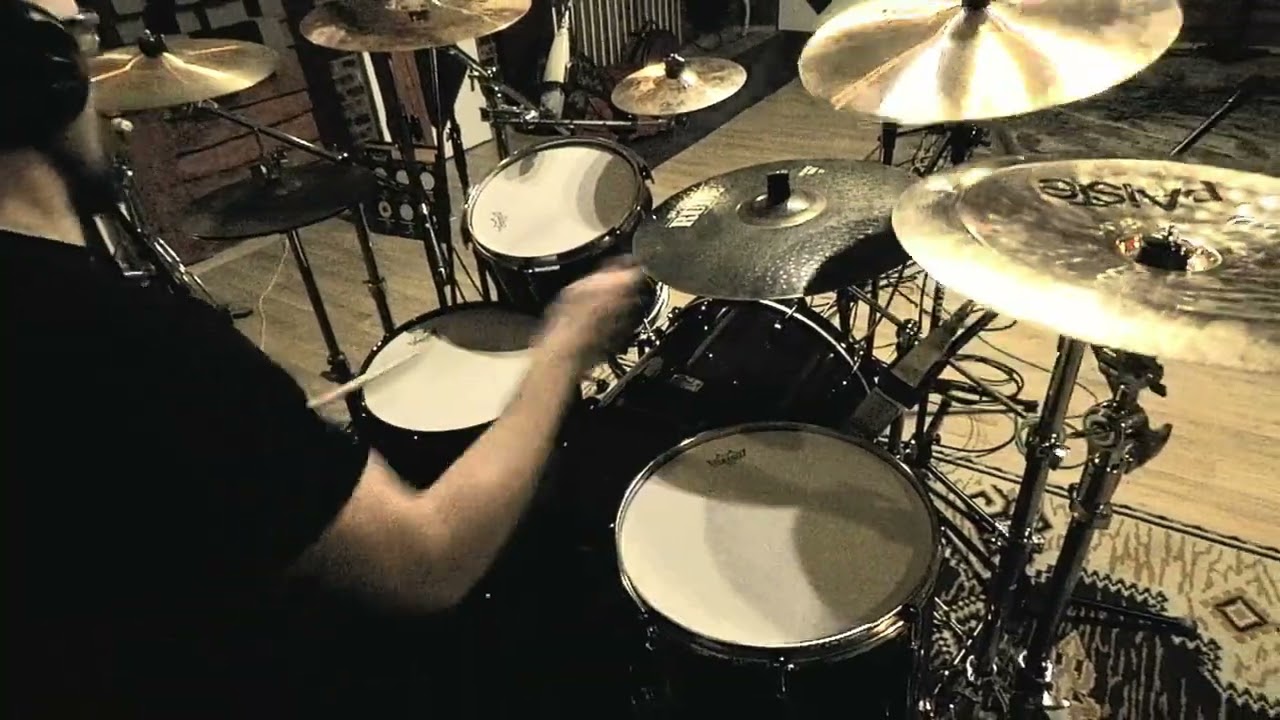 Źrenice - Endymion - drum solo (drum cam from studio roslyn)