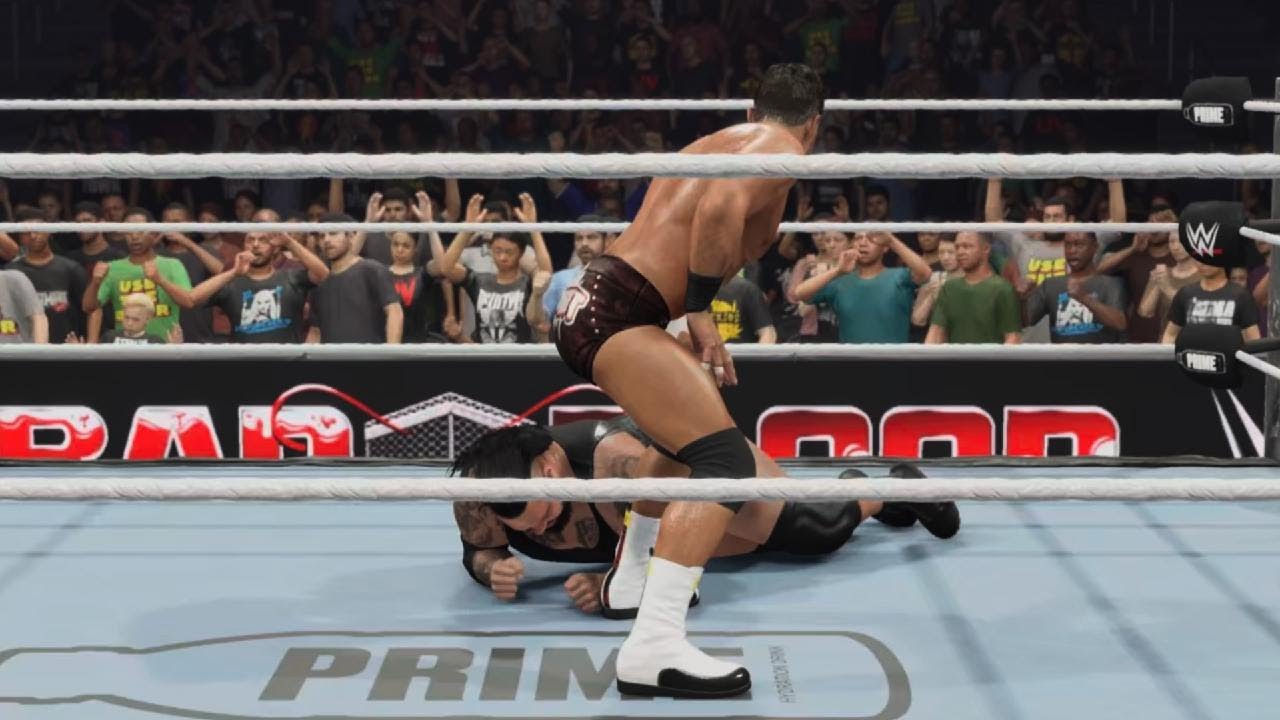 WWE 2K25 LA Knight vs The Vision