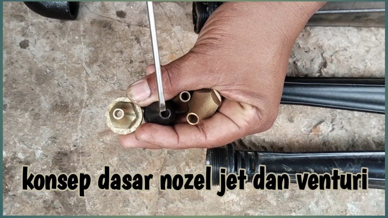 SEPUTAR PERMASALAHAN PADA NOZEL JET, VENTURI JET DAN KONSEP DASAR MATA JET