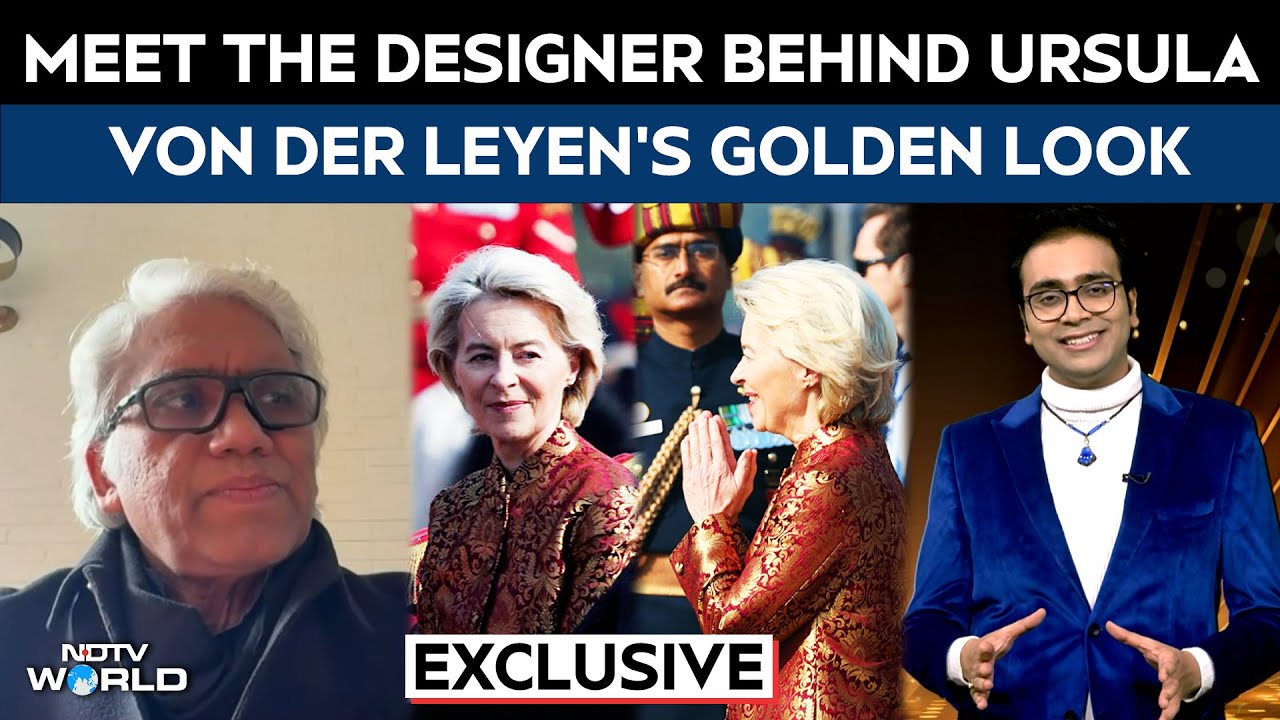 Ursula Von Der Leyen | Meet The Designer Behind EU Chief’s Ursula Von Der Leyen Golden Look