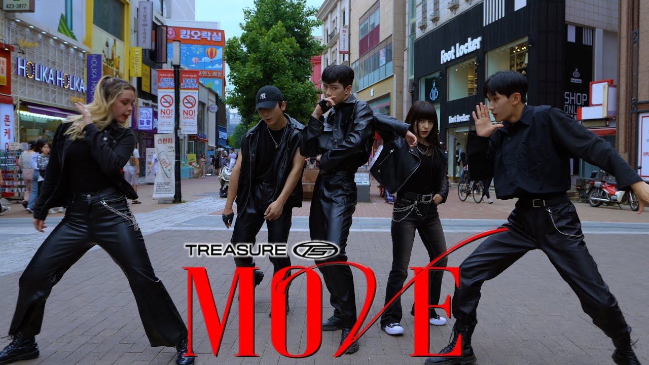 [KPOP IN PUBLIC ONE TAKE] TREASURE - 'MOVE (T5)' FULL DANCE COVERㅣ@evo.dancecrew @동성로ㅣPREMIUM DANCE