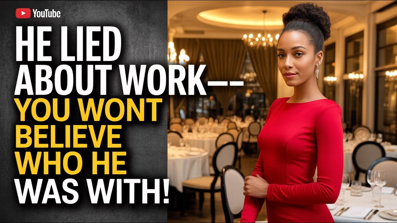 My husband texted, “I’m stuck at work” — then a waiter said he was at table 5 with another fiancée