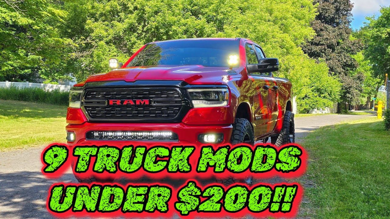 9 простых модов стоимостью менее 200 долларов!!