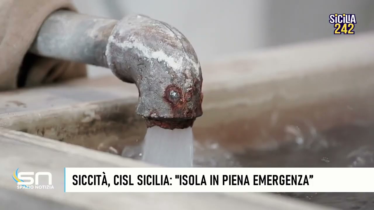 Siccit&agrave;, la Cisl Sicilia: 