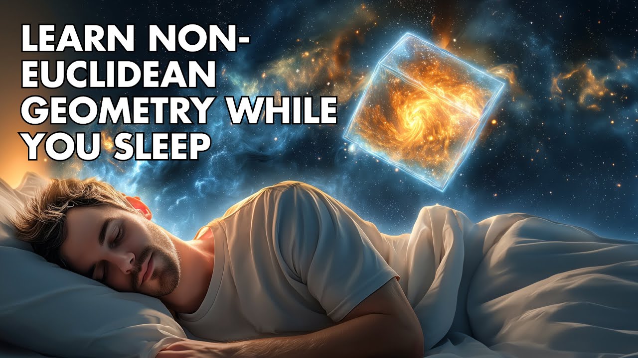 Non-Euclidean Geometry Explained While You Sleep | Sleep-Inducing Science