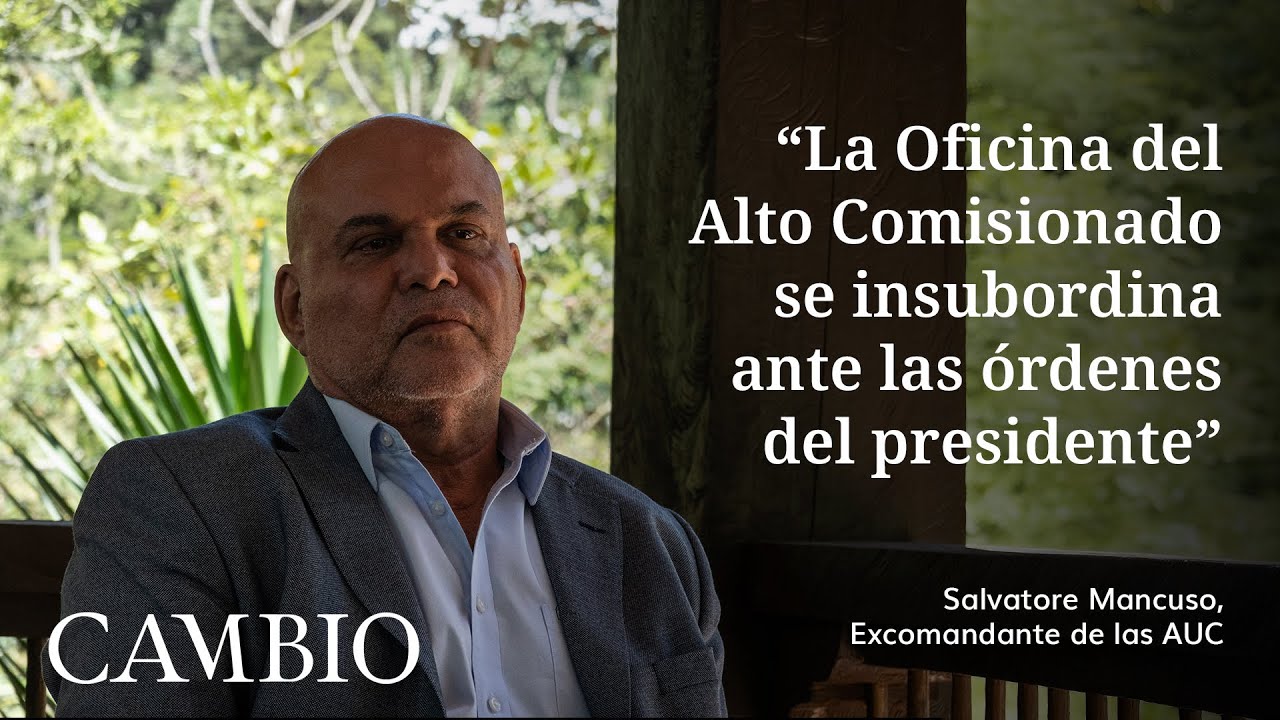 Federico Gómez Lara entrevista a Salvatore Mancuso, exjefe 'para' que ordenó asesinarlo | CAMBIO