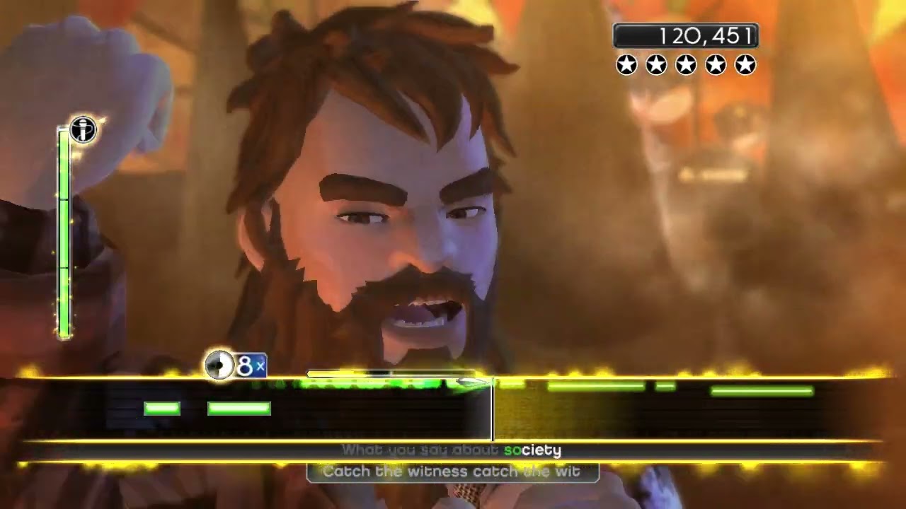 Rock Band 2 (PS3) - Tom Sawyer (OV) VOCALS FC