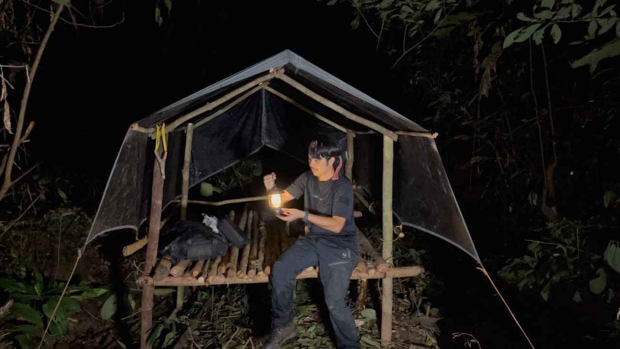Hari ke 4-5 dalam tantangan 7 Hari dalam Hutan 🔥🔥 #kinsurvive 