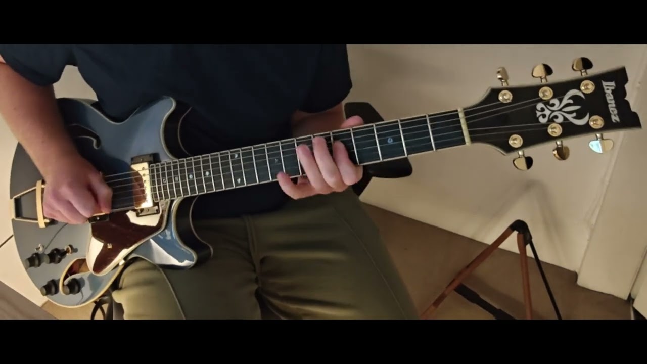 Sunny Jazz Standard Impro with Ibanez AMH90