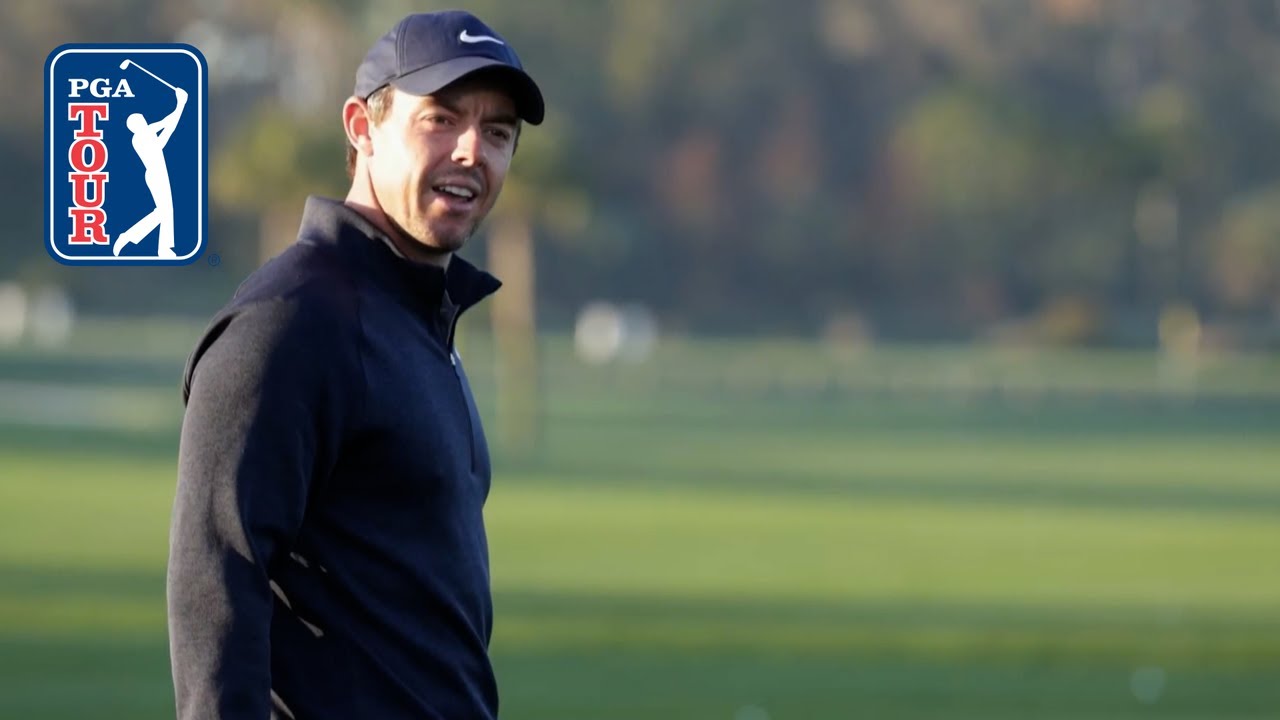 Rory McIlroy’s range session before the opening round at THE PLAYERS