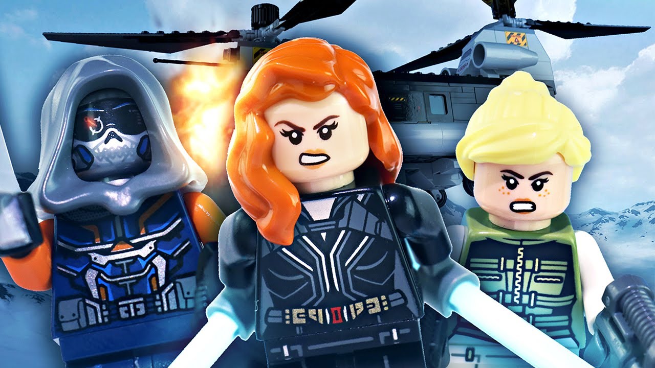 LEGO Black Widow's Helicopter Chase 76162 - Review