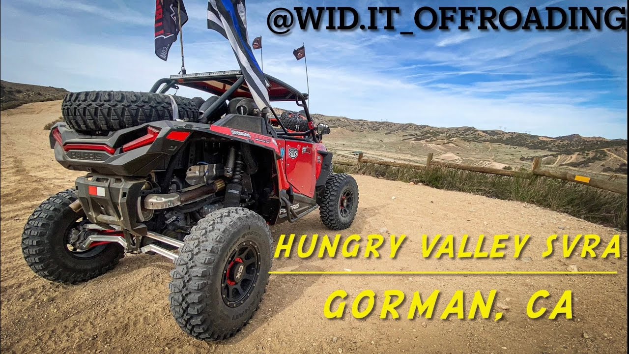 Hungry Valley SVRA Gorman Rippin’ with Wid-It Off-Roading UTVs