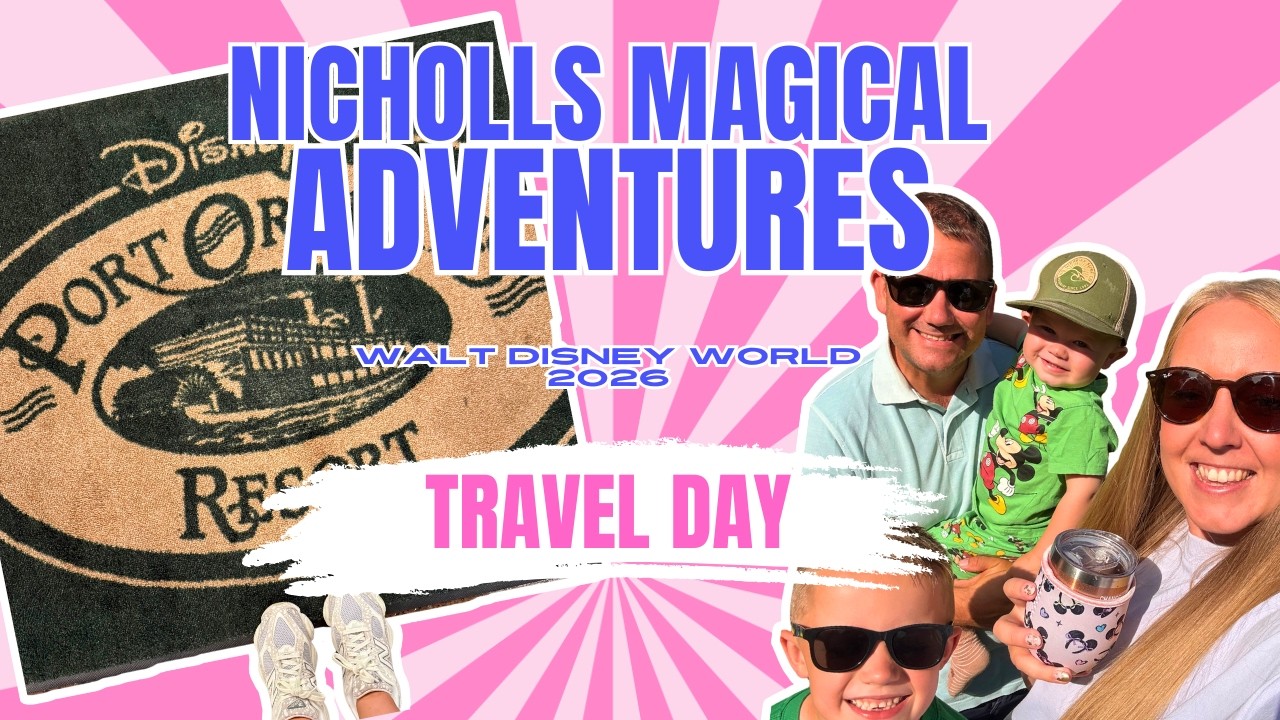 The Best Kind of Tired | Disney World Travel Day Vlog 2026 | UK Family Vlog