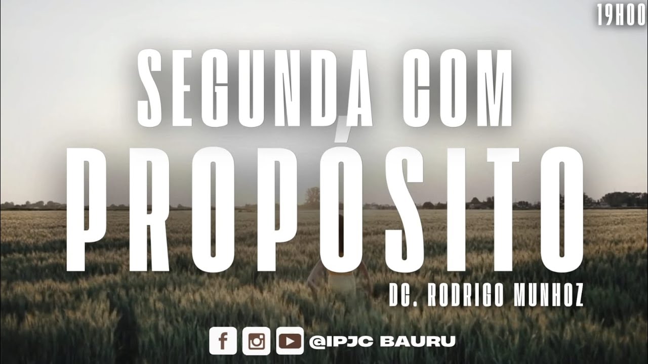 SEGUNDA DO PROPÓSITO | 12/01/2026 | NOITE