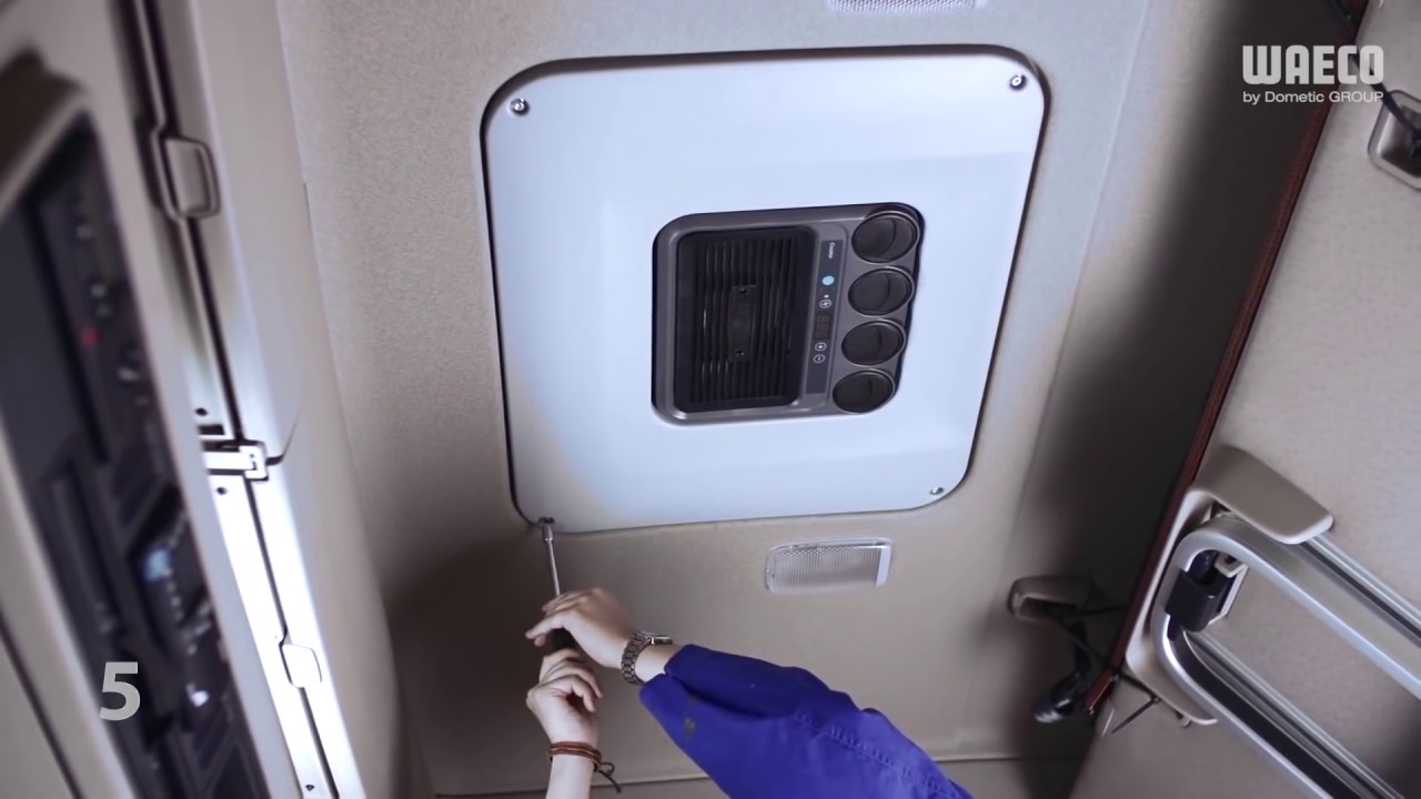 Como instalar el aire acondicionado WAECO CoolAir RT 880