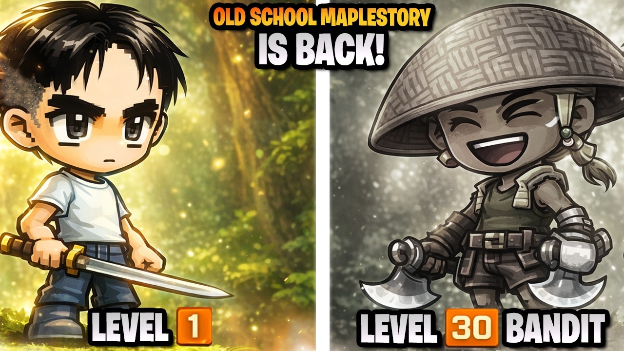 I Played Old School MapleStory Before the Official Classic Launch (Bandit Level 1&ndash;30)