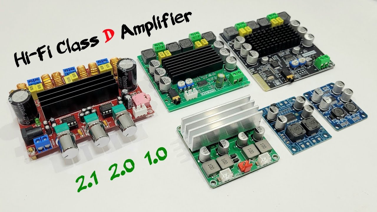 New Class D Amplifier | TPA3116 200W | 2.1 200W | TPA3118 60W | You Like Electronic