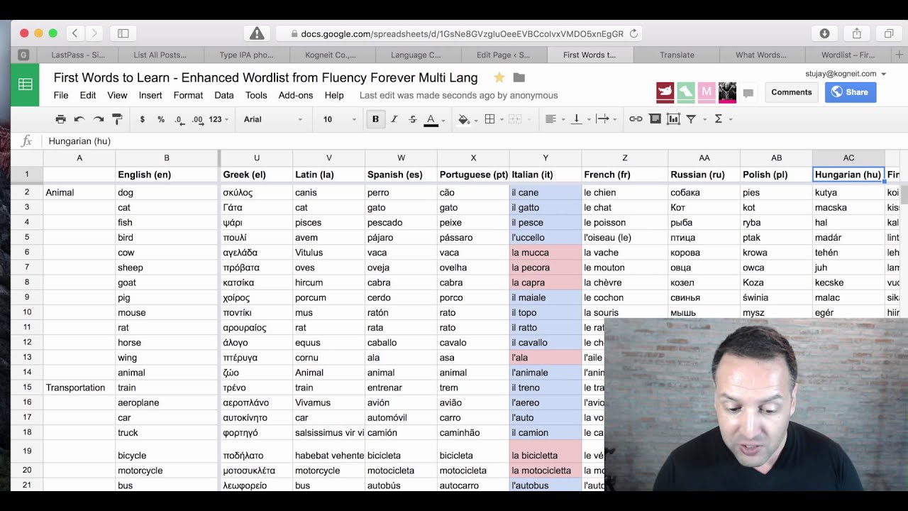 First Words of Any Language Project - Calling all Polyglots, Native Speakers and Language Learners
