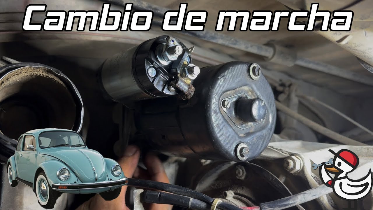 Cambio de marcha Vocho ;)