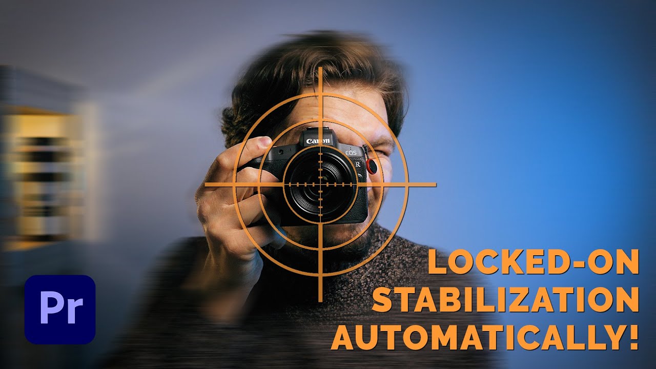 AUTOMATIC trick for LOCKED ON STABILIZATION, most effective way to stabilize footage in Premiere Pro