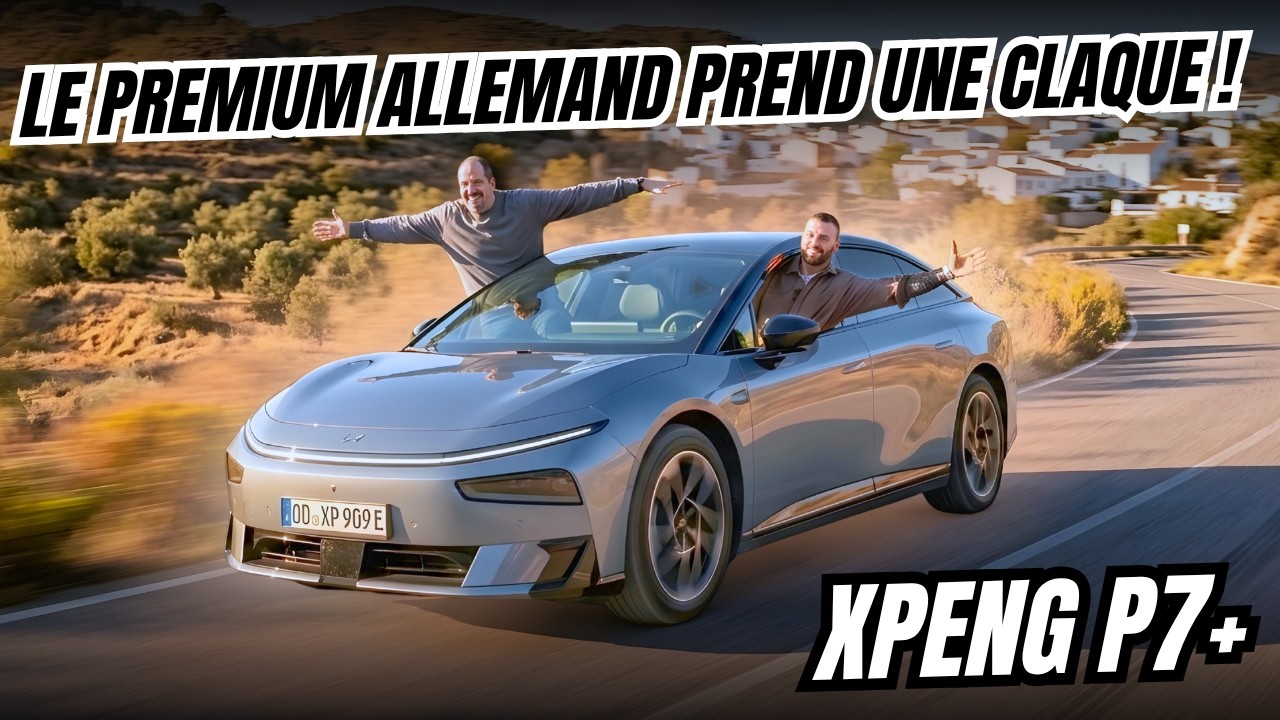 Essai Xpeng P7+ : Elle met CLAIREMENT une claque au premium allemand !