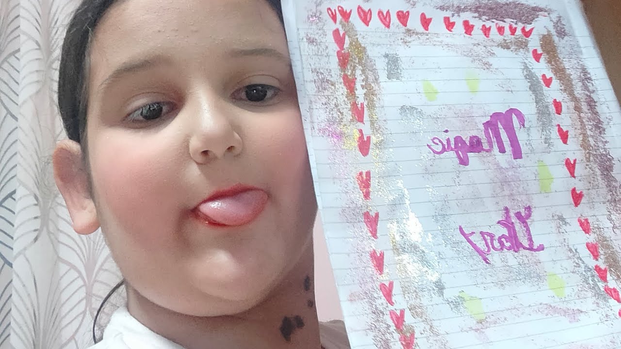 Creo un album di carta co tanti giochi e disegni ❤️